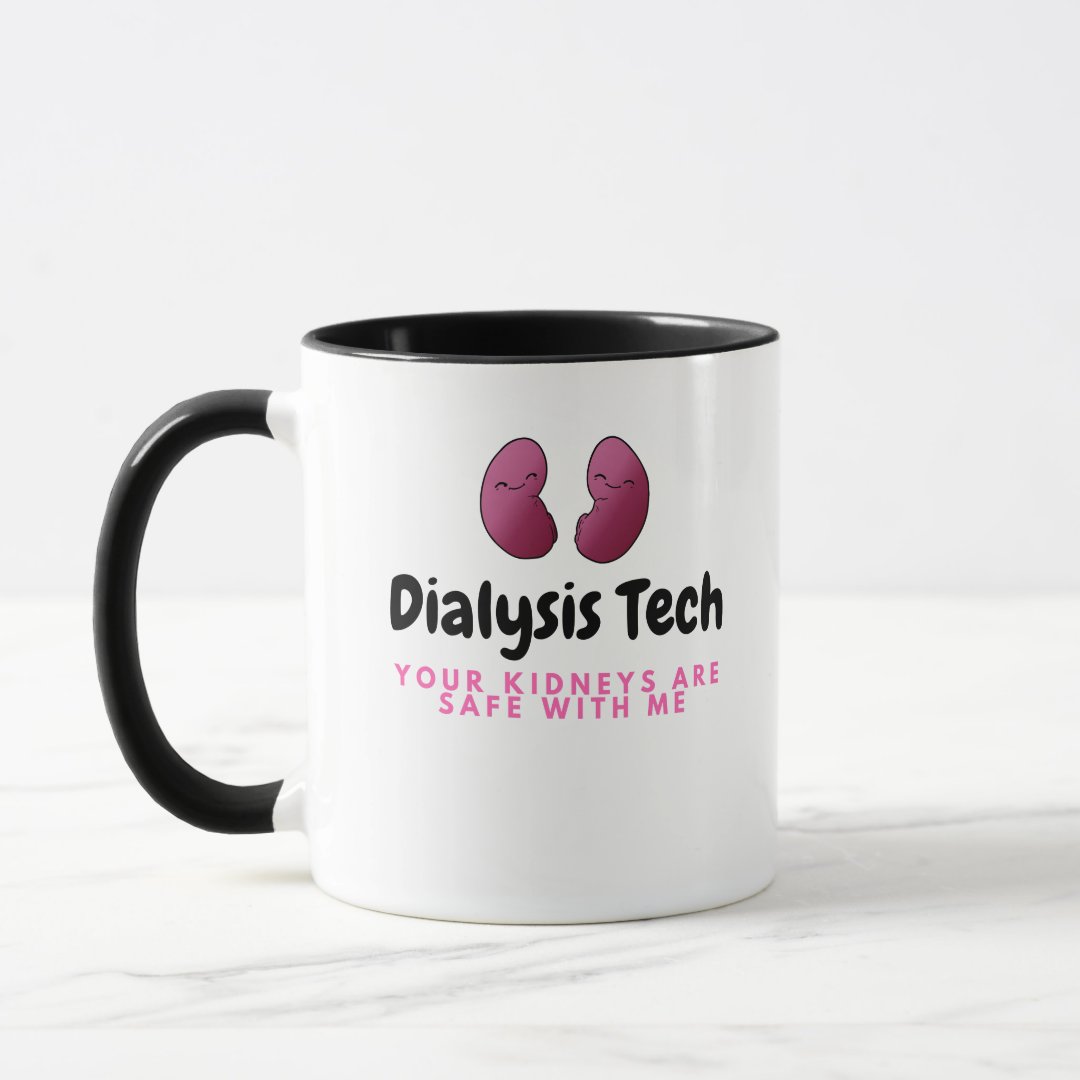Cute Dialysis Tech Kidney Coffee Mug Zazzle