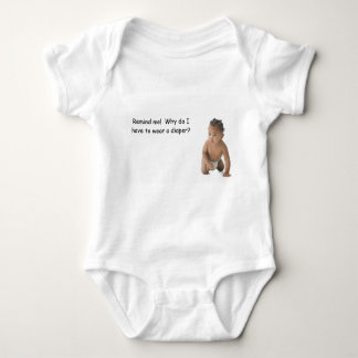 Cute Diaper Baby Covering Baby Bodysuit