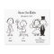 Cute Dick and Jane Save the Date Cards