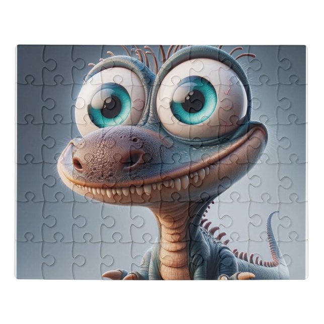 Cute Dino  Jigsaw Puzzle (Puzzle Horizontal)