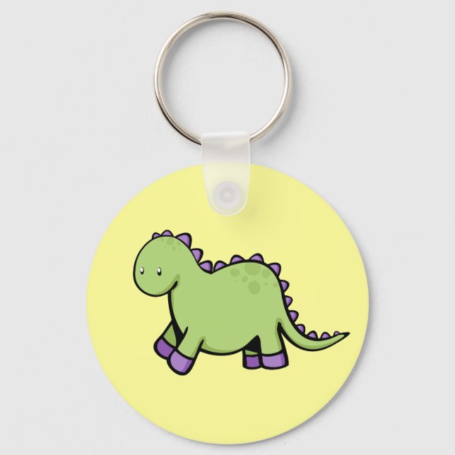 Cute Dino Keychain (Front)