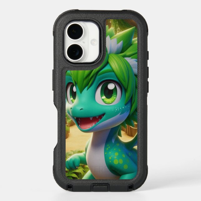 Cute dino phone case (Back)