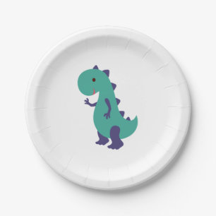Cute Dino Plate