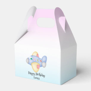 Cute dinosaur airplane Student kids Birthday party Favor Boxes