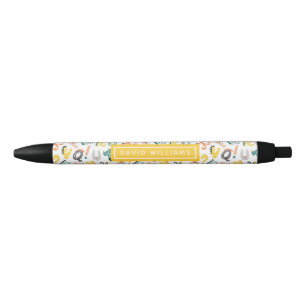 Cute Dinosaur Alphabet Pattern Custom Pen