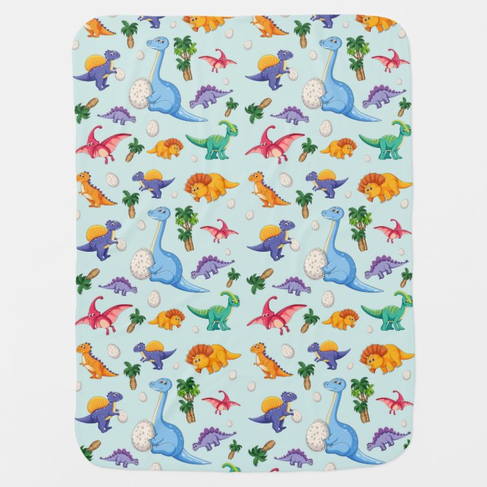 dinosaur baby blanket