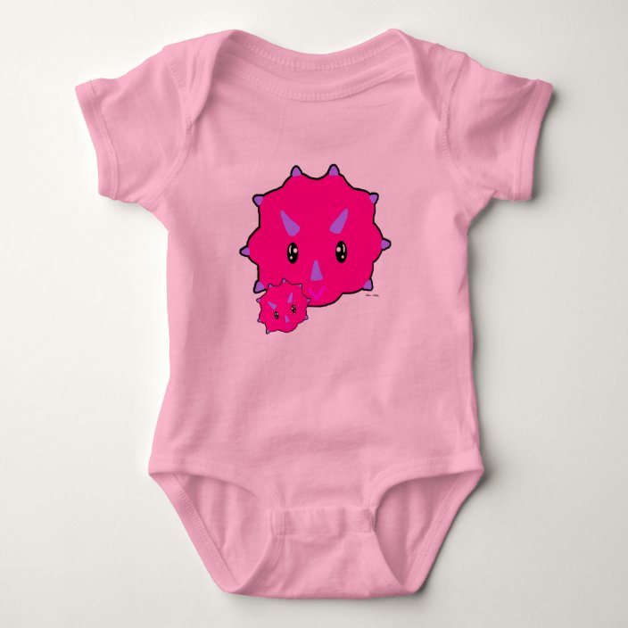 pink dinosaur baby clothes