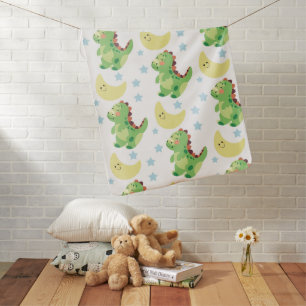 Cute Dinosaur Baby Blanket