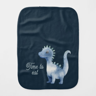 Cute Dinosaur Baby Burp Cloth