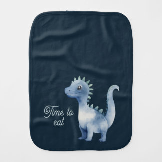 Cute Dinosaur Baby Burp Cloth