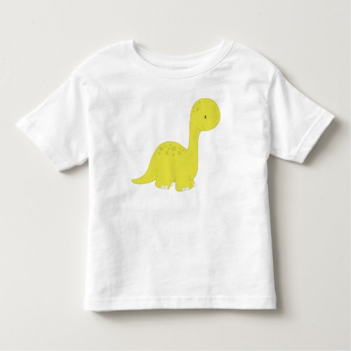 Cute Dinosaur Baby Dinosaur Dino Brontosaurus Toddler T_shirt