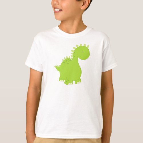 Cute Dinosaur Baby Dinosaur Dino Stegosaurus T_Shirt