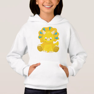 Cute Dinosaur, Baby Dinosaur, Dino, Triceratops Hoodie