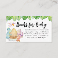 Cute Dinosaur Baby Shower Books for Baby