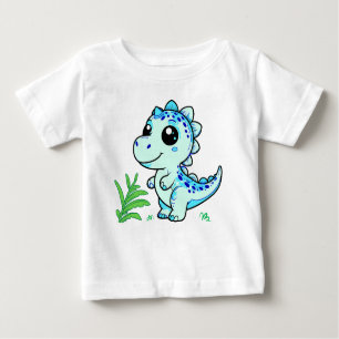 Cute Dinosaur Baby T-Shirt – Baby Fine Jersey