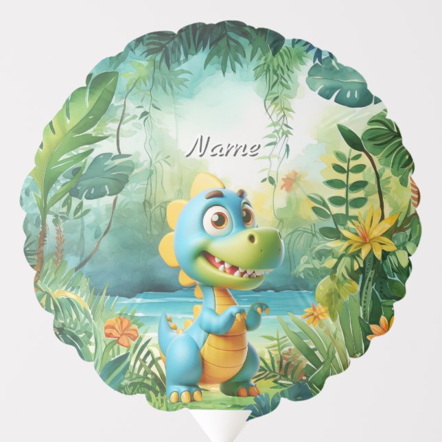 Cute Dinosaur Balloon (Front)