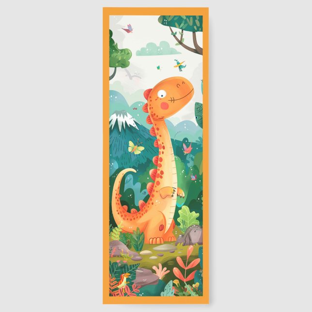 Cute Dinosaur Bookmarks (Back)