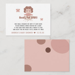 Cute Dinosaur  Books for Baby  Enclosure Card