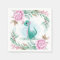 Cute Dinosaur Butterfly Pink Peony Baby Shower