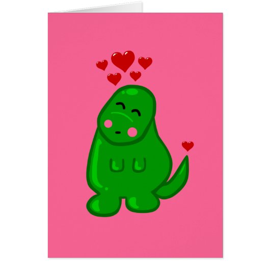 Cute Dinosaur Cards (Front)