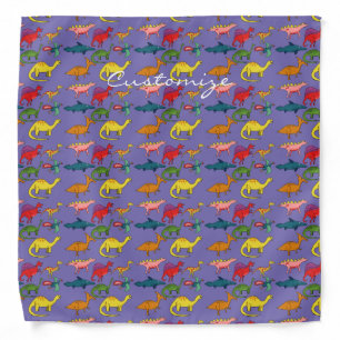 Cute Dinosaur Collection Thunder_Cove Bandana