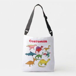 Cute Dinosaur Collection Thunder_Cove Crossbody Bag