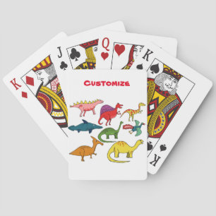 Cute Dinosaur Collection Thunder_Cove Poker Cards