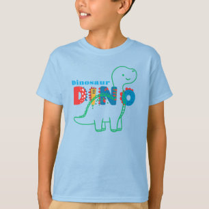 Cute Dinosaur  Customize Kids T-Shirt