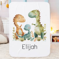 Cute Dinosaur Family Personalized Kids