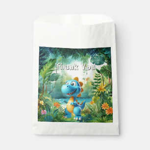 Cute Dinosaur Favor Bags