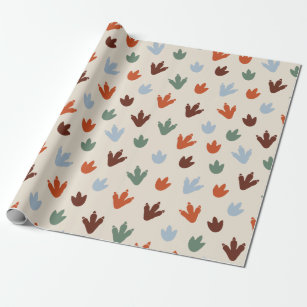 Footprint Wrapping Paper