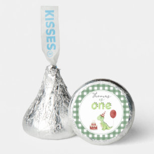 Cute Dinosaur First Birthday Hershey®'s Kisses®