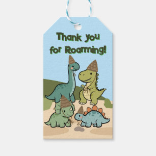 Cute Dinosaur Gift Tags Favor tags