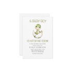 Cute Dinosaur Hatching Soon Baby Boy Shower