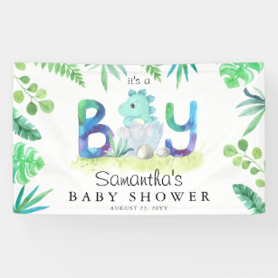 Baby Dino Personalized Nursery Area Rug- 2.5x4