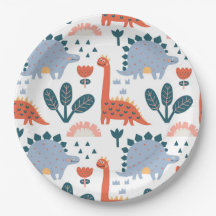 Cute Dinosaur Kids Birthday Party