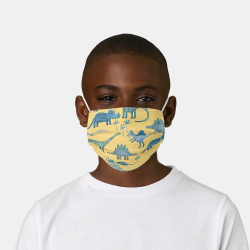 Cute Dinosaur Kids Cloth Face Mask