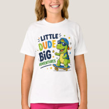 Cute Dinosaur Kids T-Shirt