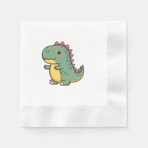 Cute dinosaur napkins