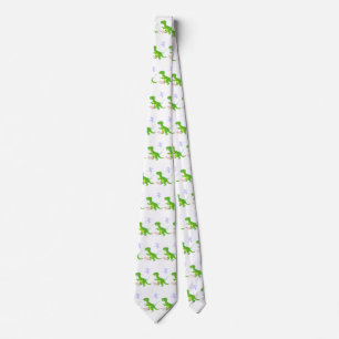 Cute Dinosaur Neck Tie
