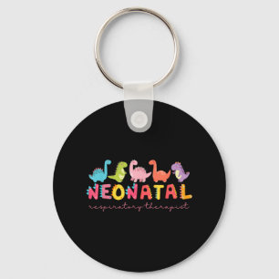 Cute Dinosaur Neonatal Respiratory Therapist Nurse Keychain