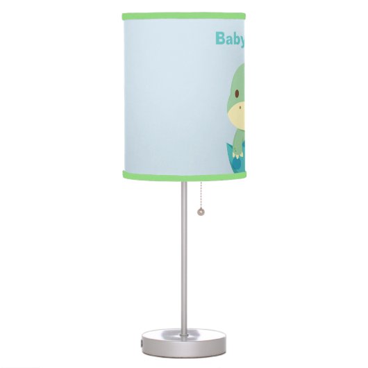 Cute Dinosaur Newborn Baby Nursery Table Lamp (Left)