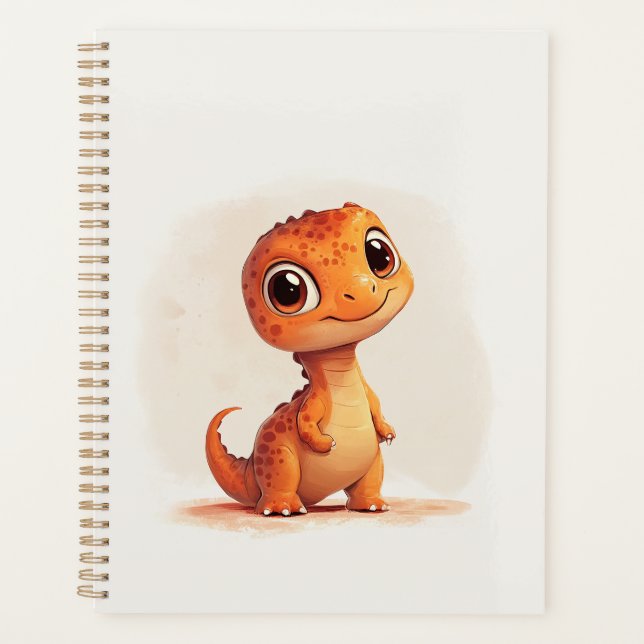 cute dinosaur Notebook (Front)