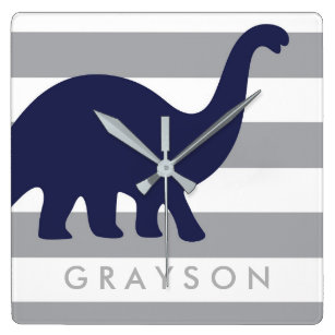 Nursery Clocks Zazzle Cute Dinosaur Nursery Wall Clock Baby
