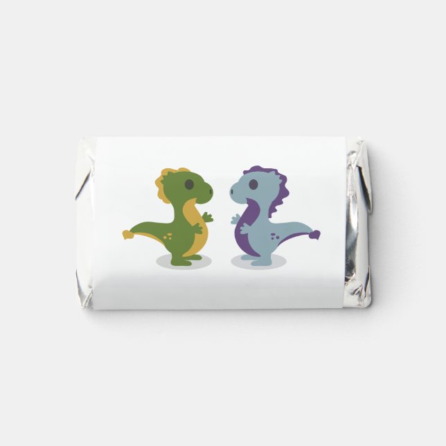 Cute Dinosaur Pair Thunder_Cove Hershey's Miniatures (Front)