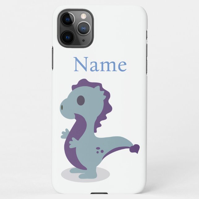 Cute Dinosaur Pair Thunder_Cove iPhone Case (Back)