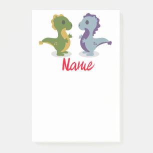 Cute Dinosaur Pair Thunder_Cove Post-it Notes