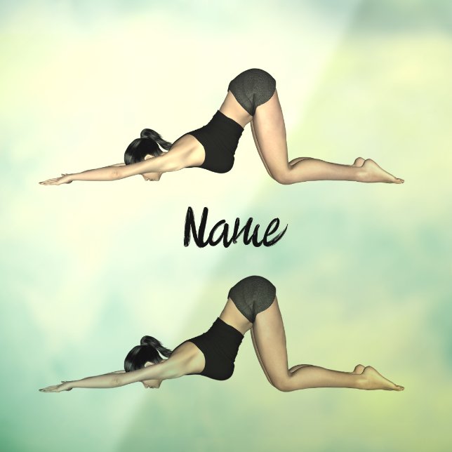 Cute Dinosaur Pair Thunder_Cove Window Cling (Sheet 3)