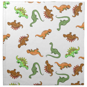 Cute Dinosaur Pattern Cloth Napkin