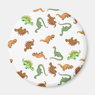 Cute Dinosaur Pattern Magnet